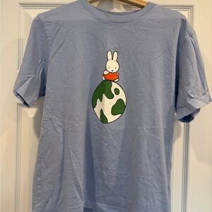 Uniqlo tshirt with Dick Bruna “Peace for all” bunny graphic - men’s size M